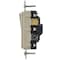 Hubbell Wiring Device-Kellems TradeSelect, Switches and Lighting Controls, Decorator Switch, Residential Grade, Rocker Switch, General Purpose AC, 4 Way, 15A 120/277V AC, Push Back and Side Wired, Light RSD415LA - alternate 3